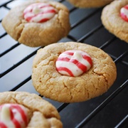 Peanut Butter Candy Pinwheel Cookie