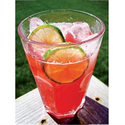 Raspberry Lime Rickey