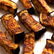 Curried Roasted Eggplant