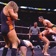 Bobby Fish &amp; Kyle O&#39;Reilly vs. Matt Riddle &amp; Pete Dunne NXT Takeover Portland