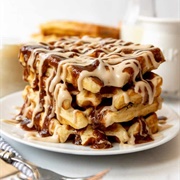 Sticky Bun Waffle and French Toast (Sticky Bun Stacker)