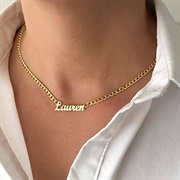 Nameplate Necklace