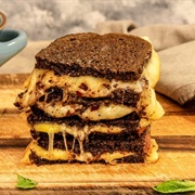 Pumpernickel Grilled Cheese