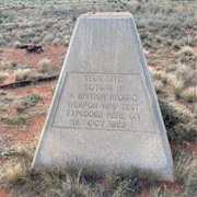 Woomera Ground Zero for British Atomic Tests