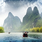 (Guilin to Yangshuo) Li River Cruise, China