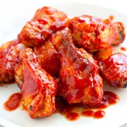 Wings With Ketchup