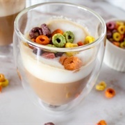 Froot Loops Latte