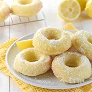 Lemon Chiffon-Filled Donut