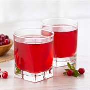 Cranberry Juice With Sugar