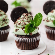 Mint Choc Cupcake