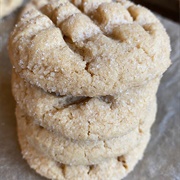 Peanut Butter Sugar Crystal Cookie