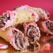 Shaved Chocolate Cannoli