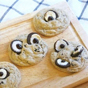 Gingerbread Candy Eye Cookie