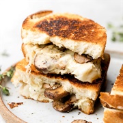 Mushroom Grilled Cheese