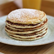 Madagascar Vanilla White Chocolate Pancakes