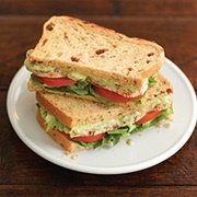 Chicken Pesto Salad Sandwich