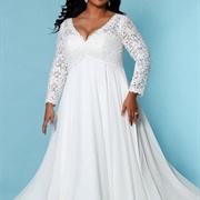 Empire Waist Wedding Dress