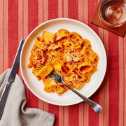 Pumpkin Pasta Al Pomodoro