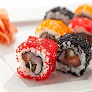 Caviar Sushi Roll