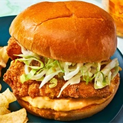 Fried Fish Fillet Sandwich