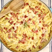 Glazed Ham Pasta