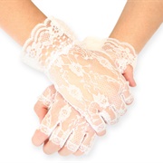 Fingerless Lace Gloves