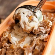 Caramel Nut Swirl (Curveball Crunch) Ice Cream