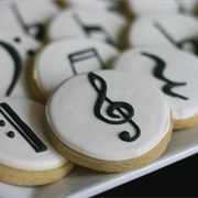 Music Note Cookie