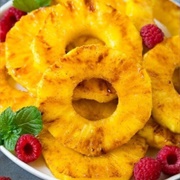 Baked Pineapple Slices