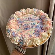 Cotton Candy Syrup Pie