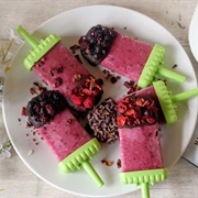 Blueberry Flapjack Popsicle