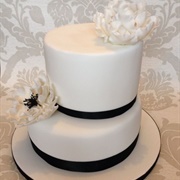 Asymmetrical Wedding Cake