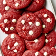 Red Velvet Cracker Jack Cookie