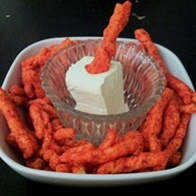 Hot Cheetos Cream Cheese