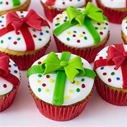 Candy Present Cupcake