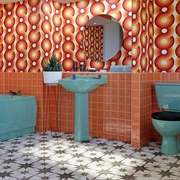 Matching, Bright Tub, Toilet, Sink