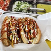 La Catrina Sauce Hot Dog