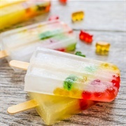 Bone-Shaped Candy Popsicle