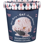 Trader Joe&#39;s Non-Dairy Strawberry Oat Frozen Dessert