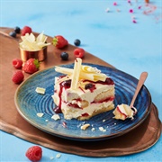 White Chocolate &amp; Raspberry Tiramisu