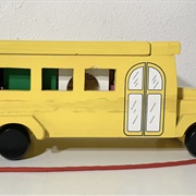 Wood School Bus