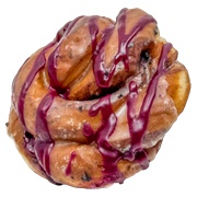 Blueberry Roll Donut