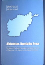 Afghanistan: Negotiating Peace (Brahimi, Lakhdar)