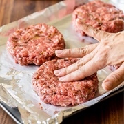 Beef Steak &amp; Caramelised Onion Burger Patties