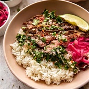 Steak Rice Bowl