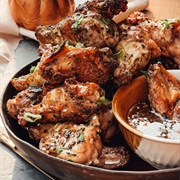 Peppered Pumpkin Wings