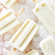 Coconut Cream Popsicle