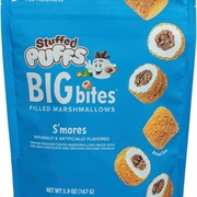 Stuffed Puffs S&#39;mores Big Bites Filled Marshmallows