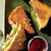 Sage Derby Grilled Cheese