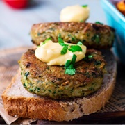 Miso and Edamame Burger Patty